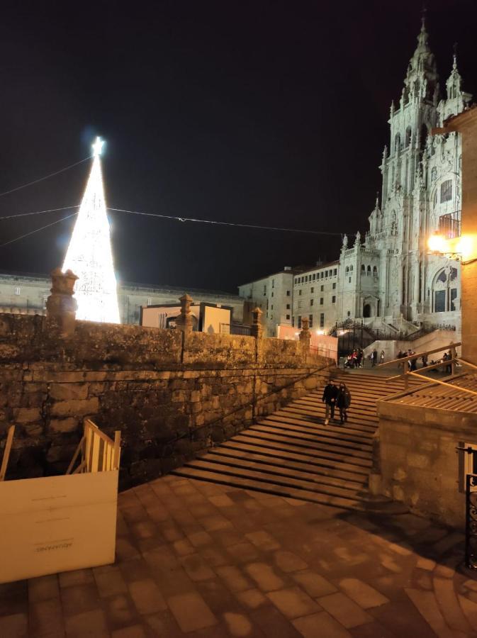 Apartamento Con Vistas A La Catedral Сантяго де Компостела Екстериор снимка
